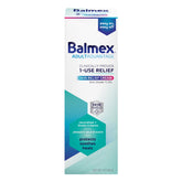 Balmex Adultadvantage Skin Relief Cream bottle highlighting irritation relief for sensitive areas.