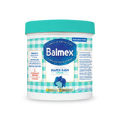 Balmex diaper rash cream 16oz bottle front with zinc oxide.