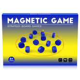 Bameca magnetic chess stones full-size provide tactile strategy during play.