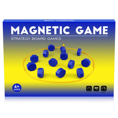 Bameca magnetic chess stones full-size provide tactile strategy during play.