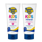 Banana Boat Kids Mineral Sunscreen Lotion SPF 50 bottle protecting kids outdoors
