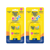Banana Boat Kids Sport Sunscreen Stick twin pack for travel-ready protection.