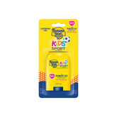 Banana Boat Kids Sport Sunscreen Stick being applied on skin for quick protection.