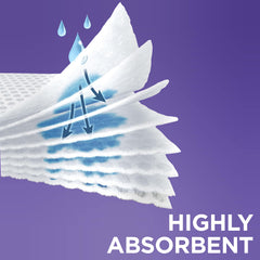 Individually wrapped Cushion-Care gauze pad showing sterile packaging and clean surface