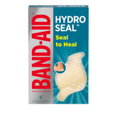 Band-Aid Hydro Seal waterproof bandages pack protects minor wounds during activities.