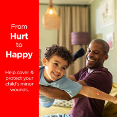 Band-Aid Minecraft bandages in soft, flexible material that moves with active children.