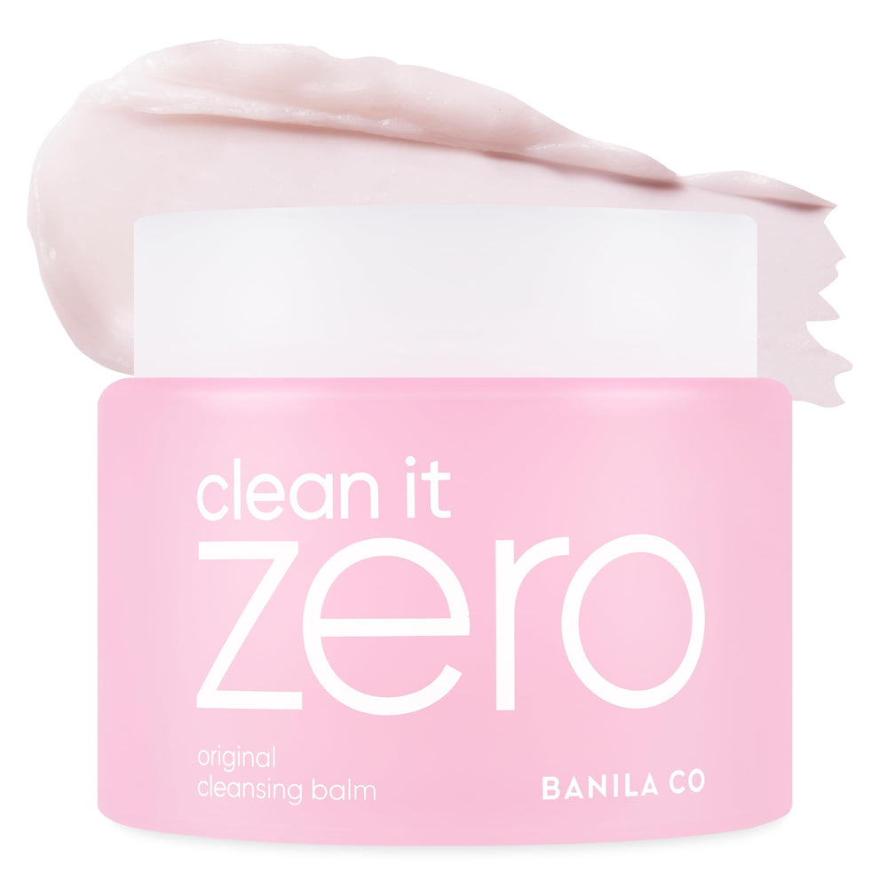 BANILA CO Clean It Zero big size jar ready for quick makeup removal.