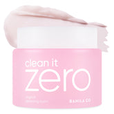 BANILA CO Clean It Zero big size jar ready for quick makeup removal.