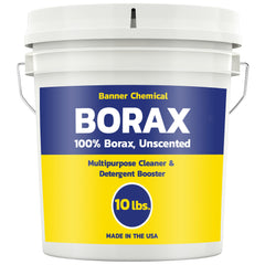 Banner Chemical Raw Borax bag front for bulk cleaning