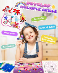 Baobrava Foil Art Kit stickers expand creative expression and pattern play.