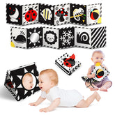 Baobrava tummy time toy mirror for engaging face and gaze during tummy time.