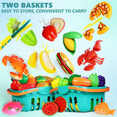 BAODLON kitchenware and plates for organized, realistic play