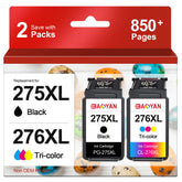 BAOYAN 275XL black cartridge for Canon Pixma delivers crisp text