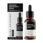 Bare Anatomy Advanced Serum bottle shown for daily hair care