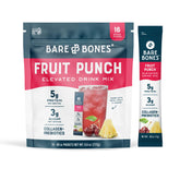 Bare Bones Fruit Punch stick-pack ready for on-the-go hydration.