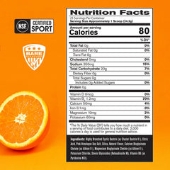 G1M powder scoop ready for quick fueling before workouts.