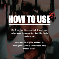 Bare Performance Nutrition BPN vanilla pour into shaker for smooth, consistent mixing.