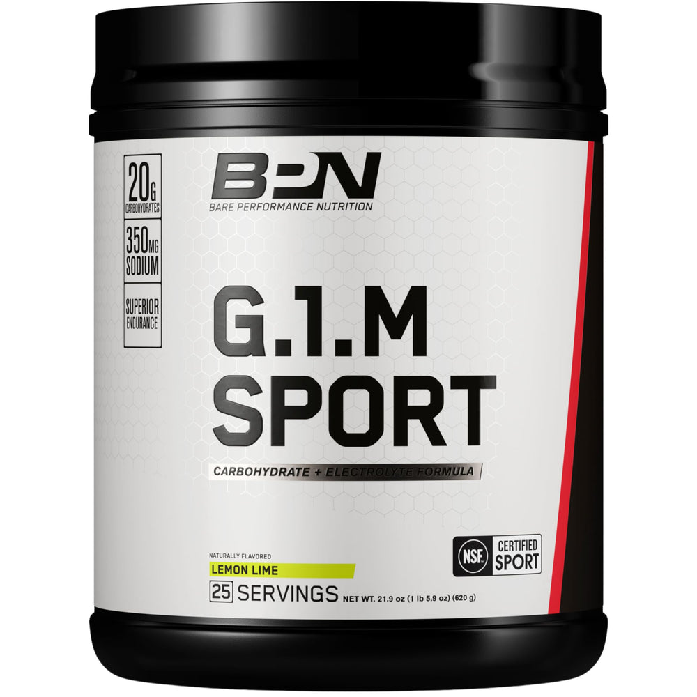 BARE G.1.M Go One More Sport bottle ready to fuel endurance training.