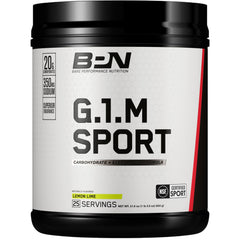 BARE G.1.M Go One More Sport bottle ready to fuel endurance training.