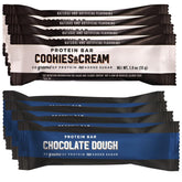 Barebeiis protein bar variety pack on display for quick, high-protein snacking