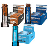 Barebells Starter Pack Chocolate Dough bars on display for quick high-protein snack