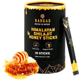 Bargad Pure Himalayan Shilajit Honey Stick packaging for on-the-go energy.
