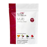 Bariatric Advantage Multi Chewy Bite bottle front shows tasty nutrition for bariatric patients