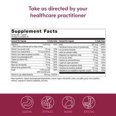 Front pack view of Bariatric Advantage Ultra Solo with Iron daily capsule
