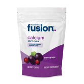 Bariatric Fusion calcium chews cranberry grape bottle for easy daily bone support.