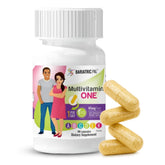BariatricPal Multivitamin One bottle with easy-to-swallow capsules for daily post-surgery nutrition.