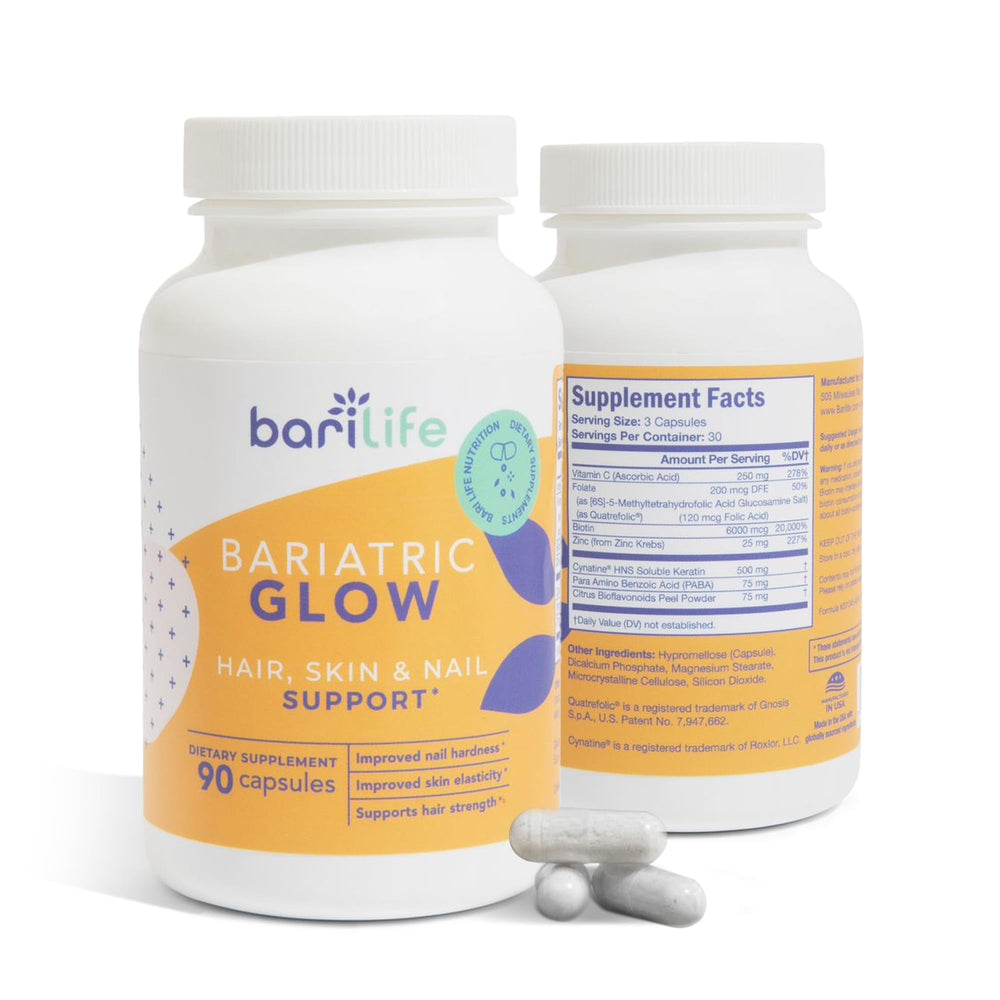 Bari Life Hair, Skin & Nails bottle for daily hair health support.