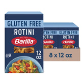 Barilla Gluten Free Rotini box front showing gluten-free pasta for family meals