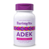 Barimelts ADEK 60 fast-dissolving tablets for easy post-bariatric nutrition.