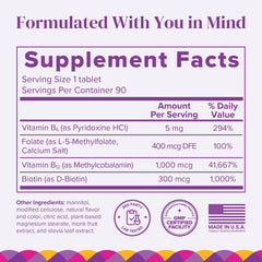BariMelts B12 Plus melt-on-tongue tablet demonstrating fast-dissolve texture for daily use