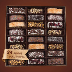 Barnetts chocolate chip biscotti—rich chocolate and crunchy texture, ideal for gifting.