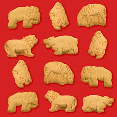 BARNUM'S Original Animal Crackers calcium-rich snack for lunchboxes.