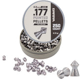 Barra Arlo pointed pellets for 0.177 cal with hunting-grade reliability and consistent flight.