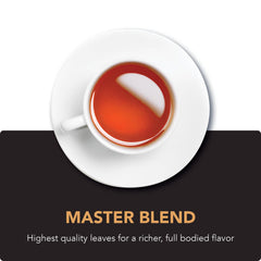 Barry's Tea Master Blend Kenya leaves deliver bright, fresh notes.