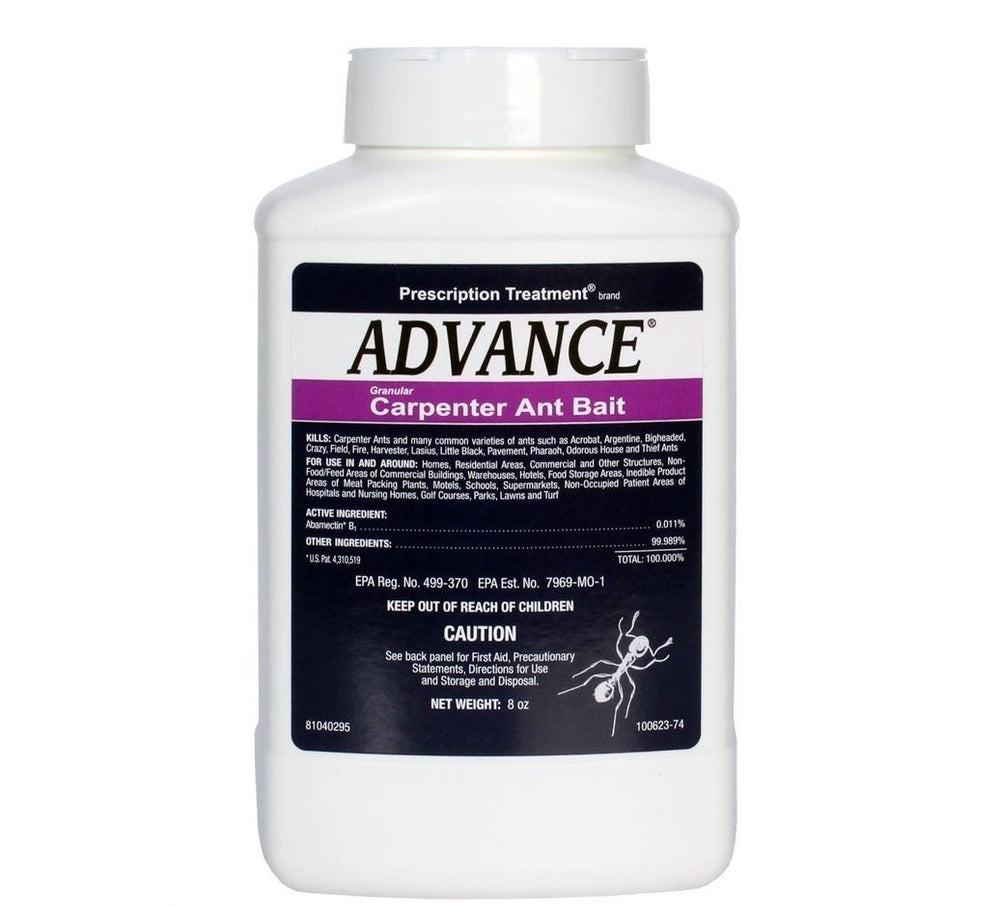 BASF Advance carpenter ant bait granules for indoor and outdoor use attract ants