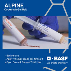 BASF Alpine Rotation 2 for indoor-outdoor infestations, easy crack-and-crevice placement.