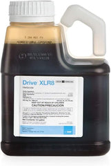 BASF Drive XLR8 application near turf offers up to 30 days residual weed control.
