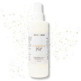 BASK AND LATHER Hydrating Hair Mist bottle for detangling and hydration.