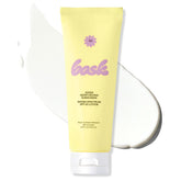 Bask Suncare SPF 50 bottle with sheer lotion applying on skin for outdoor activity