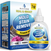 Bastion Mold Stain Remover Power Gel bottle cleans grout and caulk with deep penetration