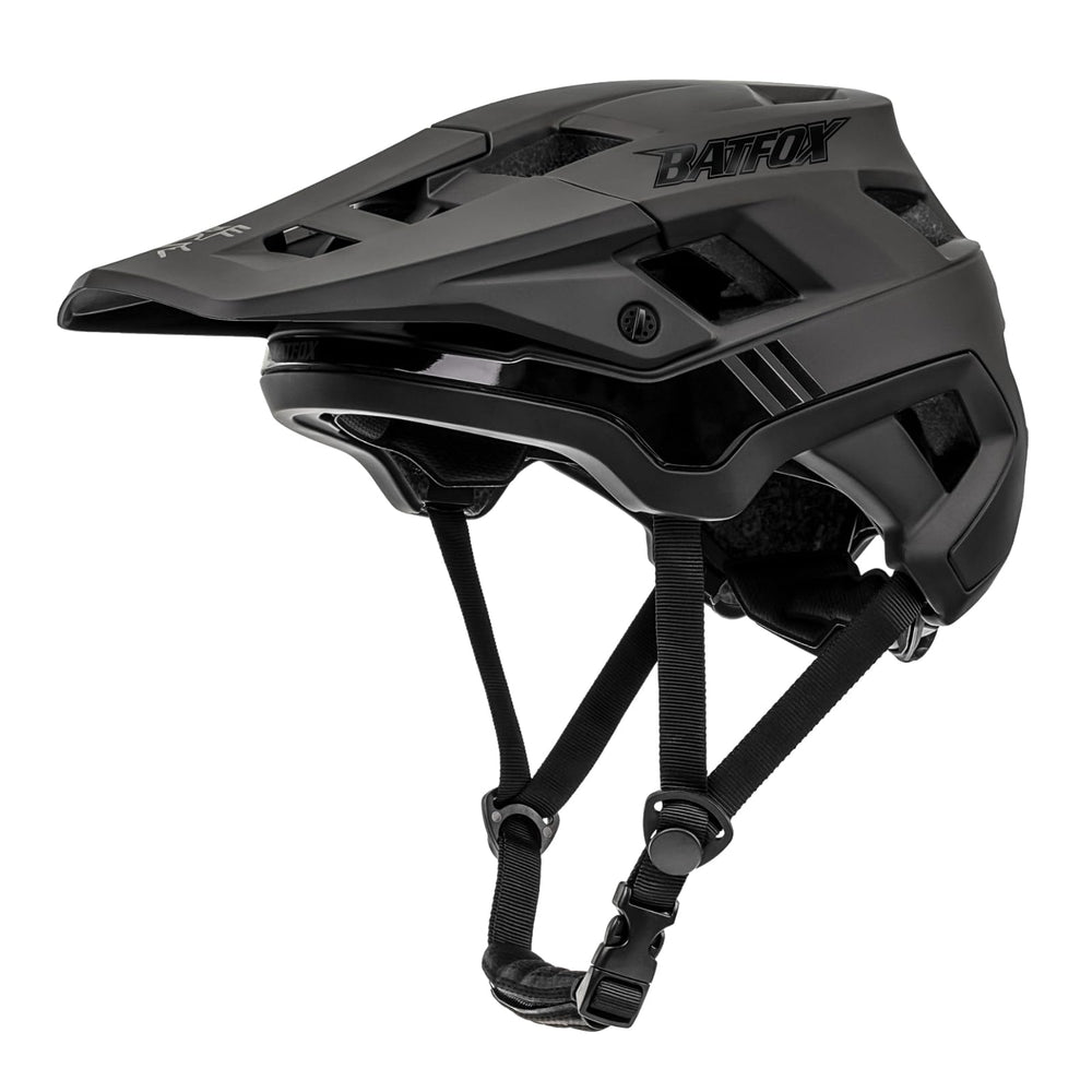 BATFOX Bike Helmet front view showing full-coverage protection for trail riding.