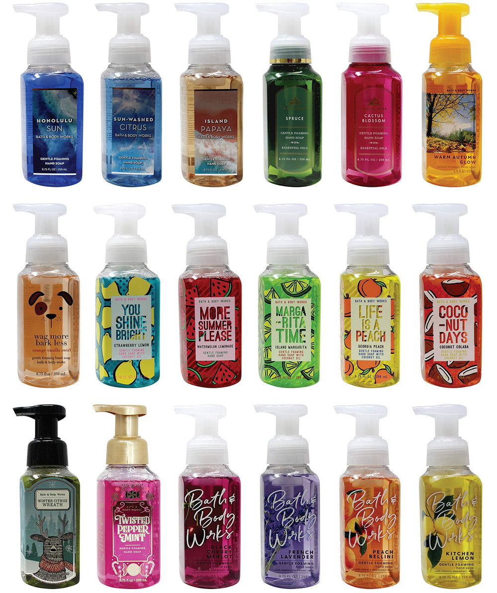 Bath & Body Works Gentle Foaming Hand Soap 5-pack for soft, lightly scented hands