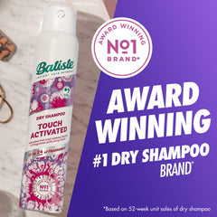 Batiste after-use hair looks fresh with lingering fragrance capsules
