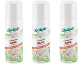 Batiste Bare travel bottle close-up demonstrates a light refresh between washes.