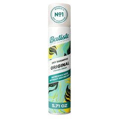 Batiste Original Dry Shampoo bottle for quick refresh between washes.