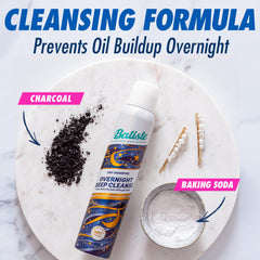 Batiste fingertip-massage close-up illustrates easy blend and lift.